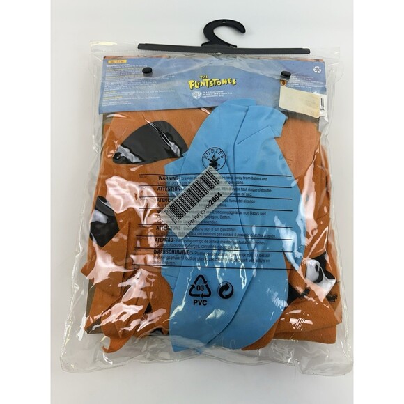 Rubies Fred Flintstone Costume Tunic Tie One Size Adult - Picture 4 of 11